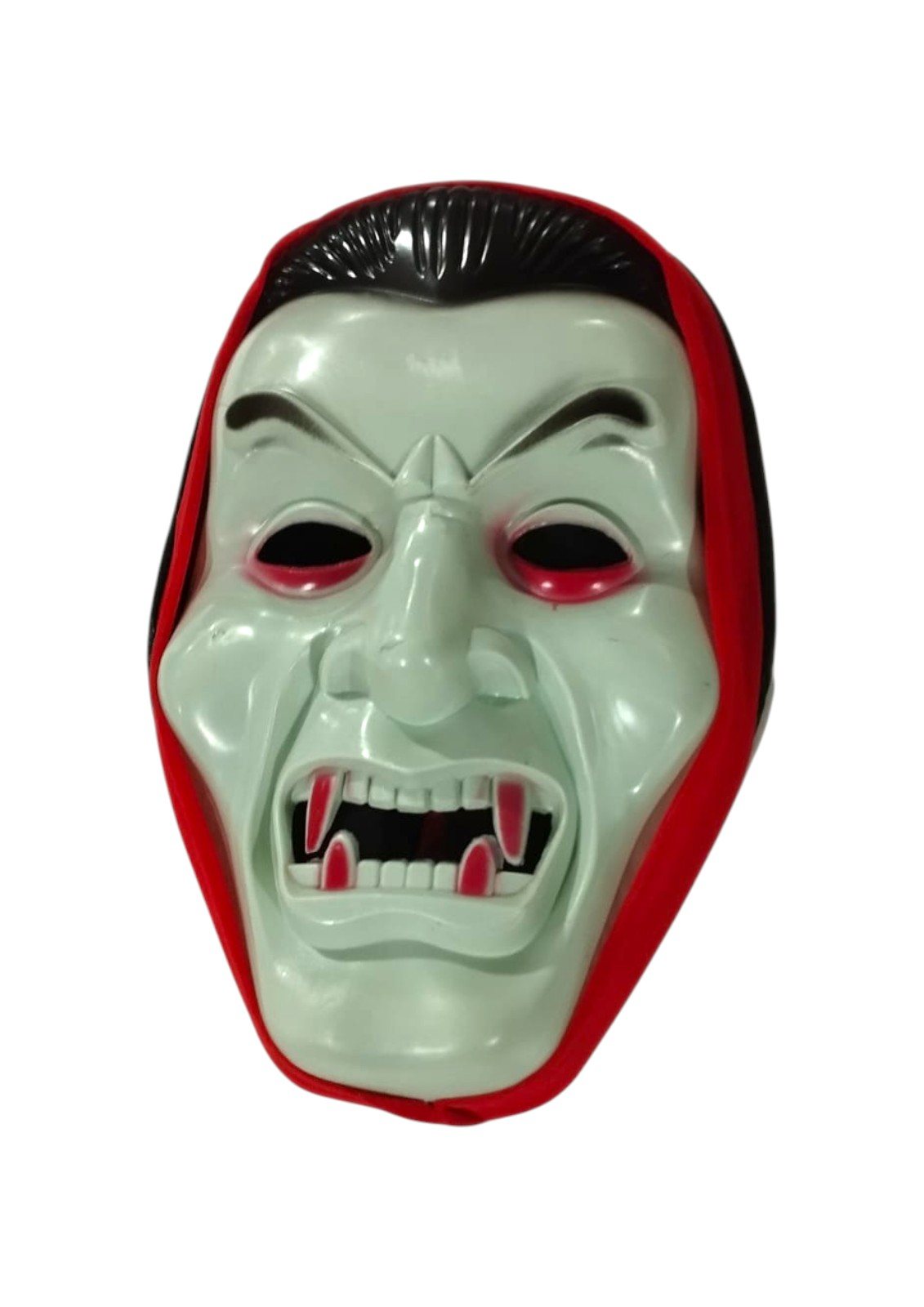 MASCARA VAMPIRO NEON C/CAPUZ
